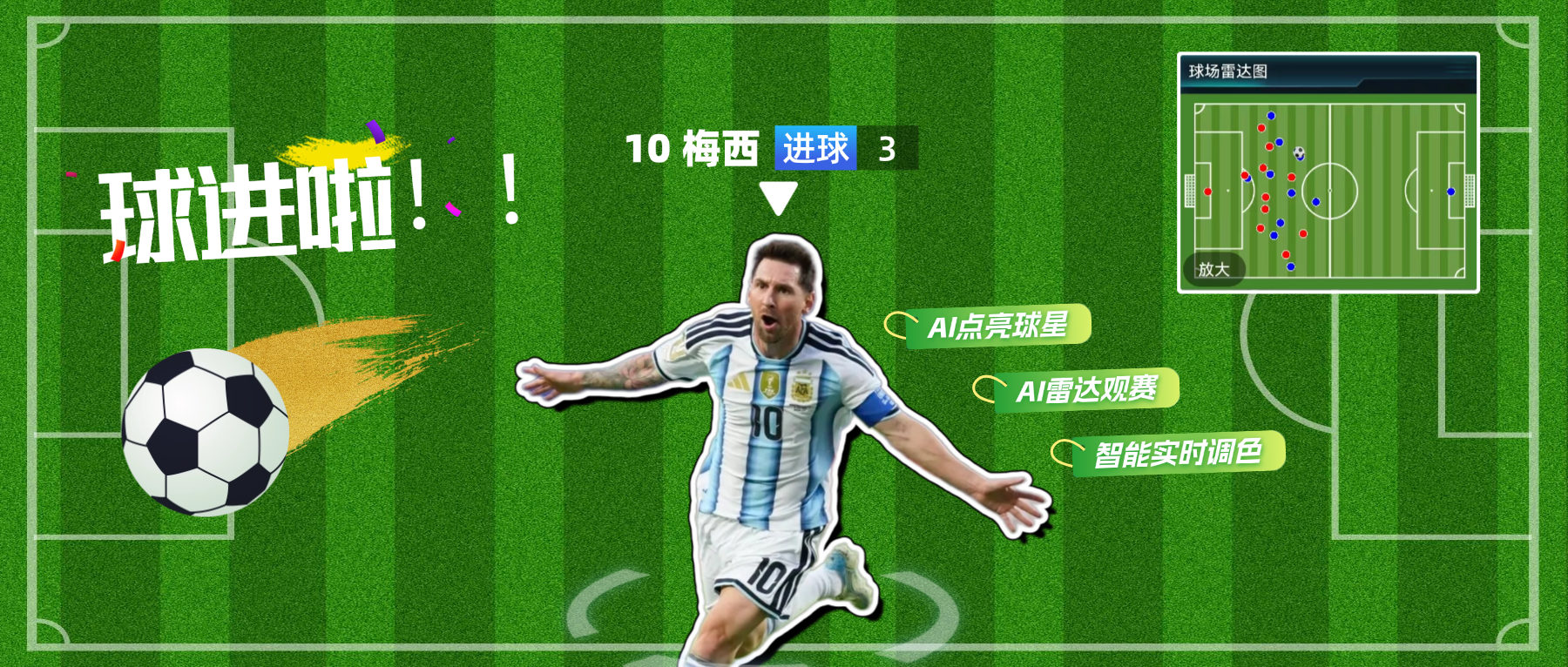 2026美加墨世界杯：梅西刷屏背后，这三大转播亮点也值得看！